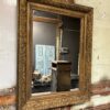 miroir doré année 50