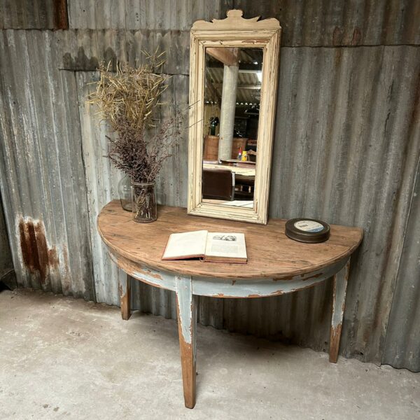 Ancien petit miroir patiné – Image 2