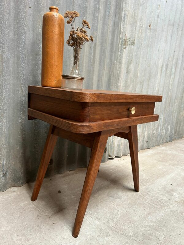 Chevet en bois année 50 – Image 7
