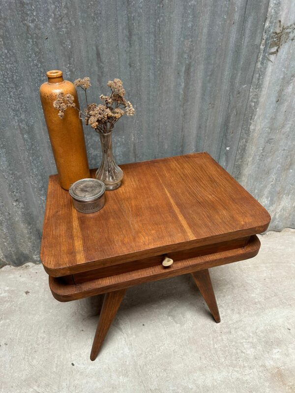Chevet en bois année 50 – Image 6