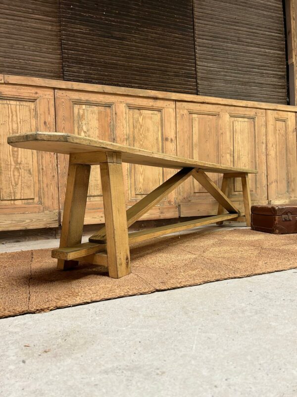 Ancien banc de ferme – Image 4