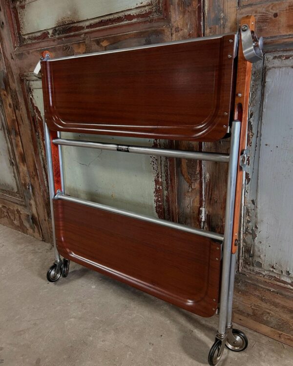 desserte roulante pliable