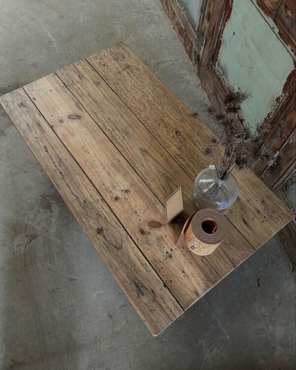 Table basse en pin – Image 4