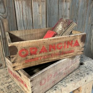 ancienne caisse orangina