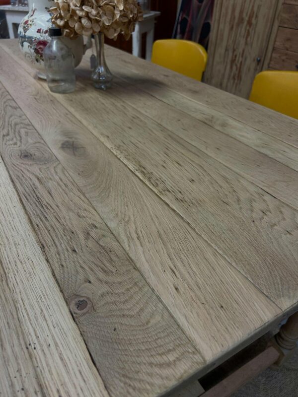 Table de ferme en chêne – Image 2