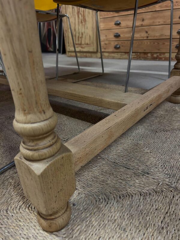 table de ferme en chêne