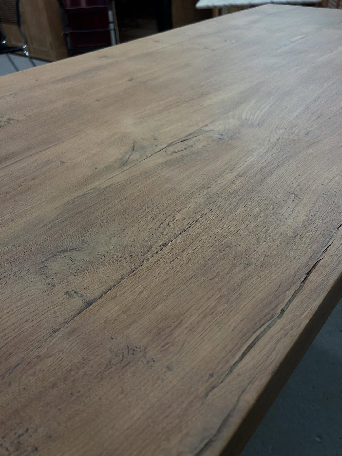 Table de ferme en chêne – Image 5