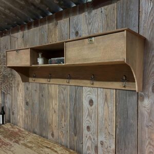 étagère murale en chêne