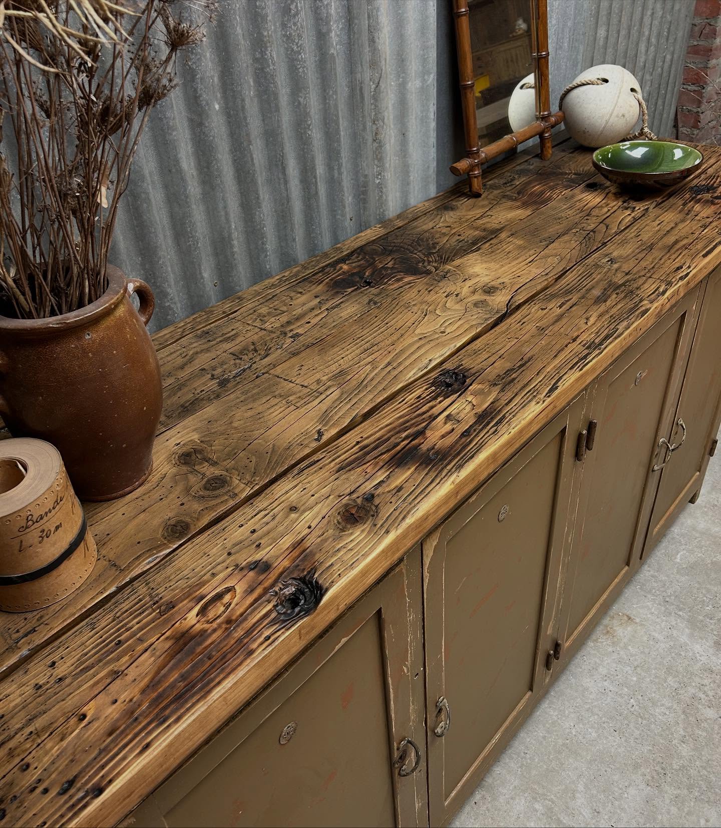 Meuble buffet bois – Image 9