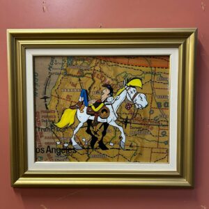 peinture Lucky Luke