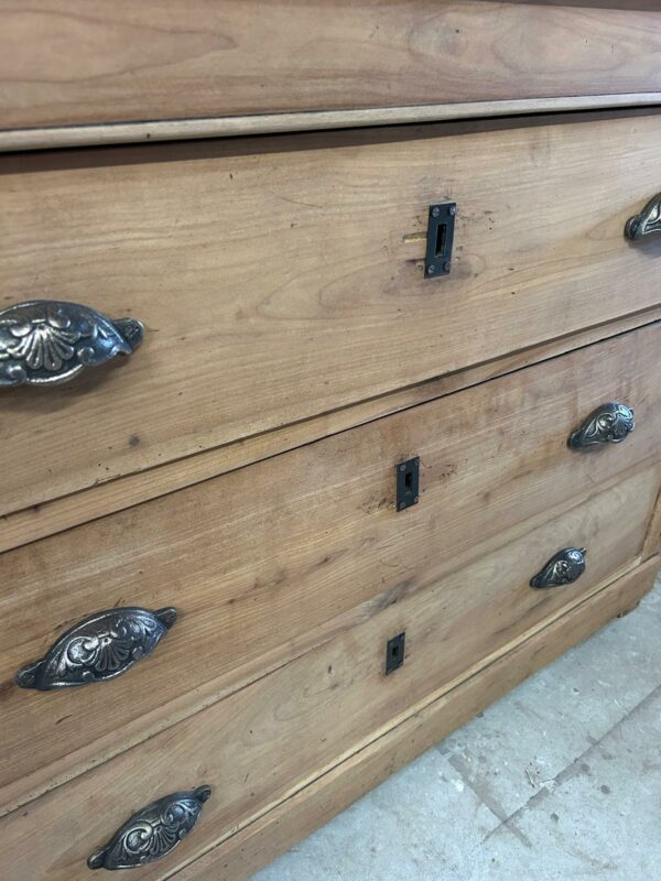 Ancienne commode en orme – Image 4