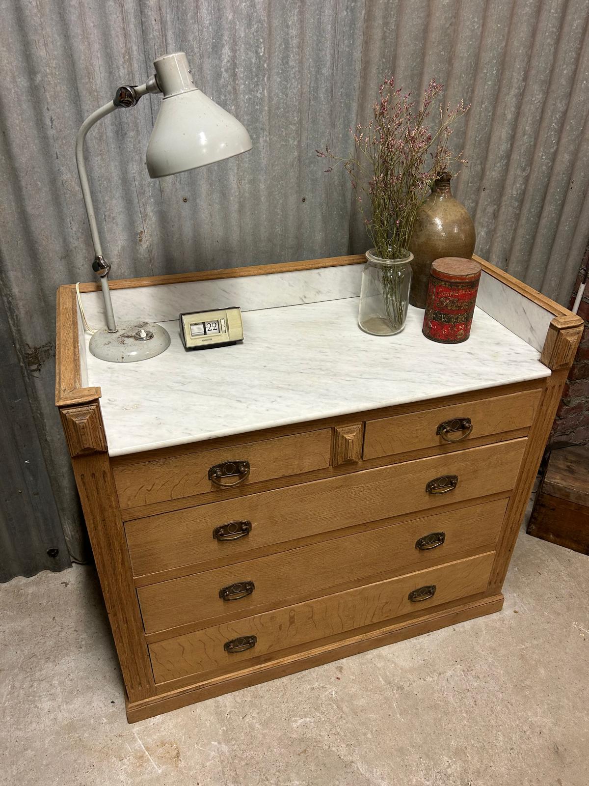 Commode avec marbre – Image 6