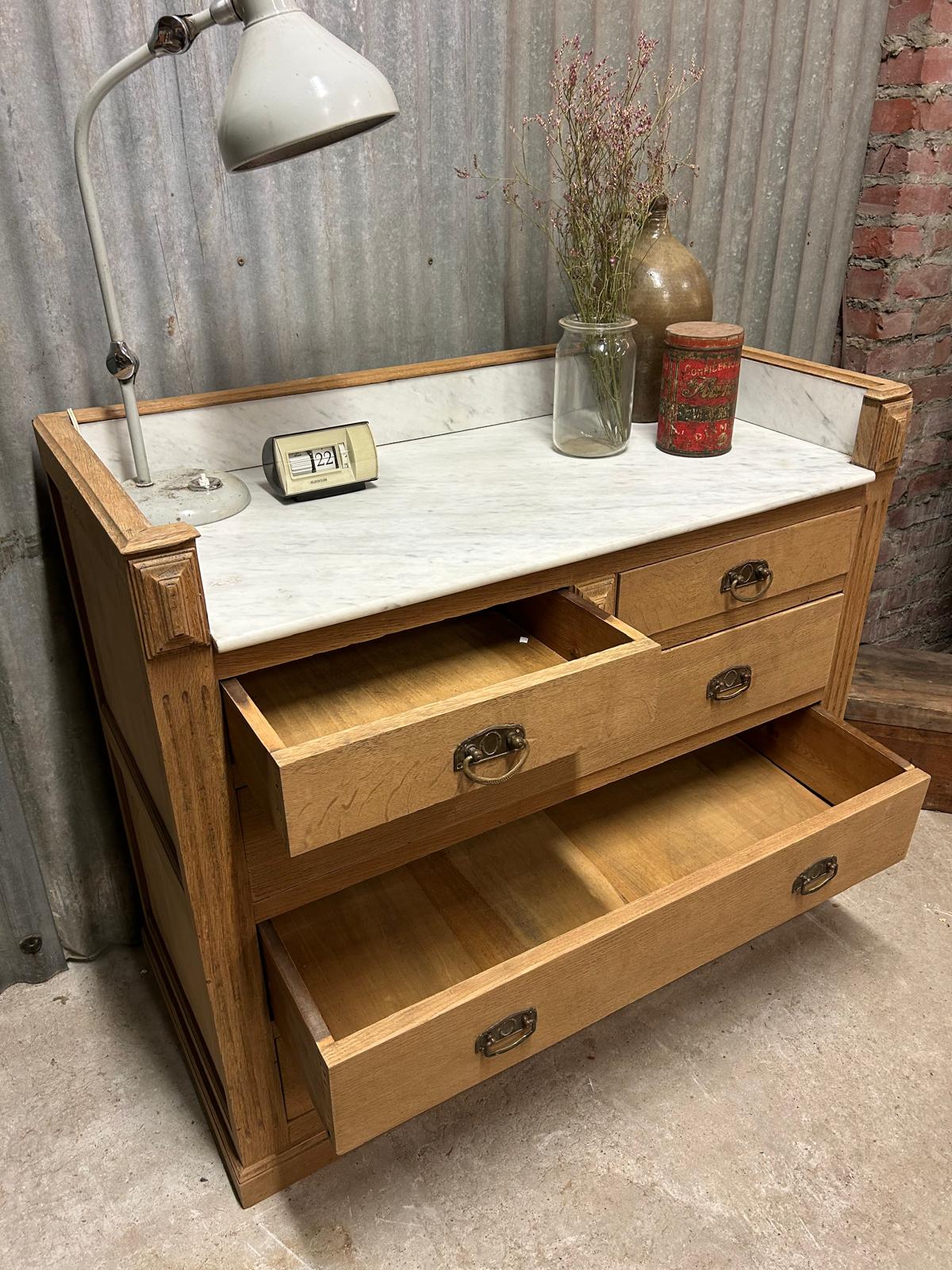 Commode avec marbre – Image 7