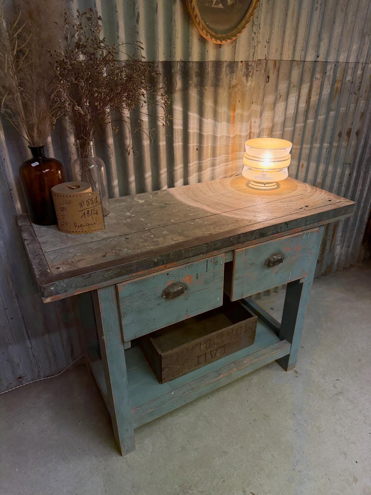 Etabli en pin gris – Image 2