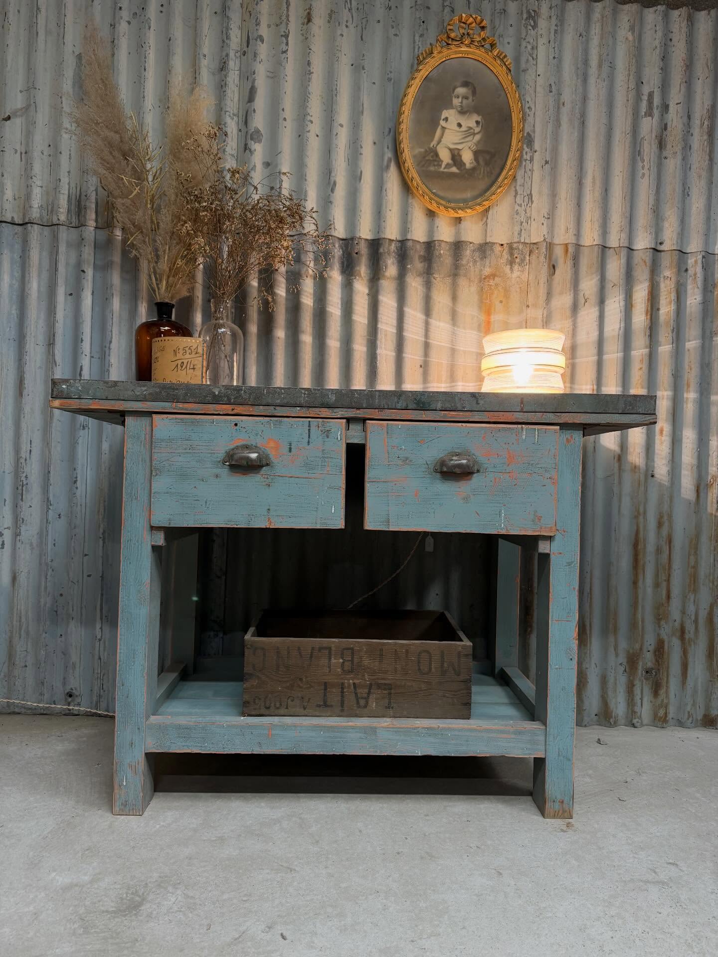 Etabli en pin gris – Image 7