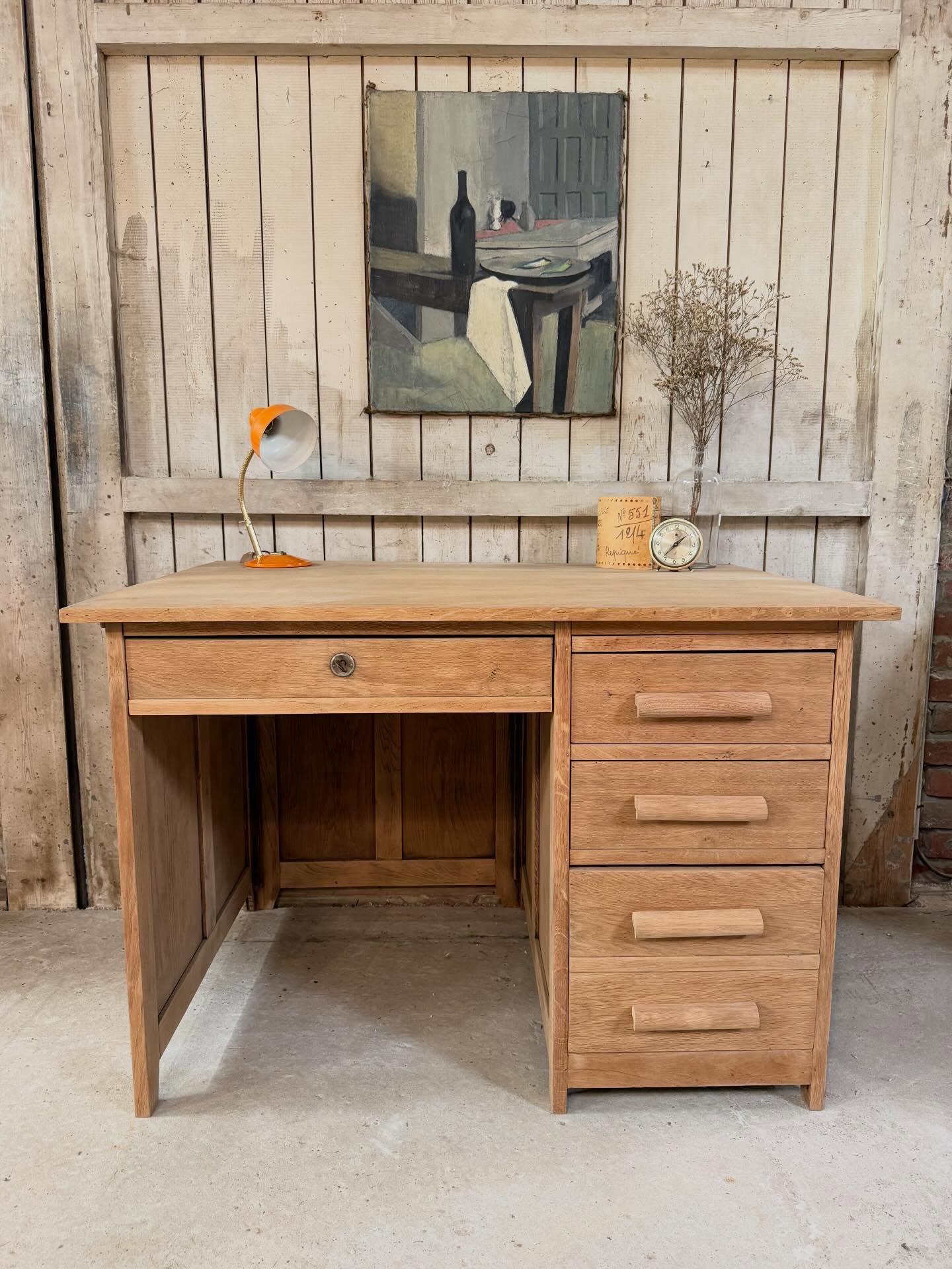 bureau en chêne
