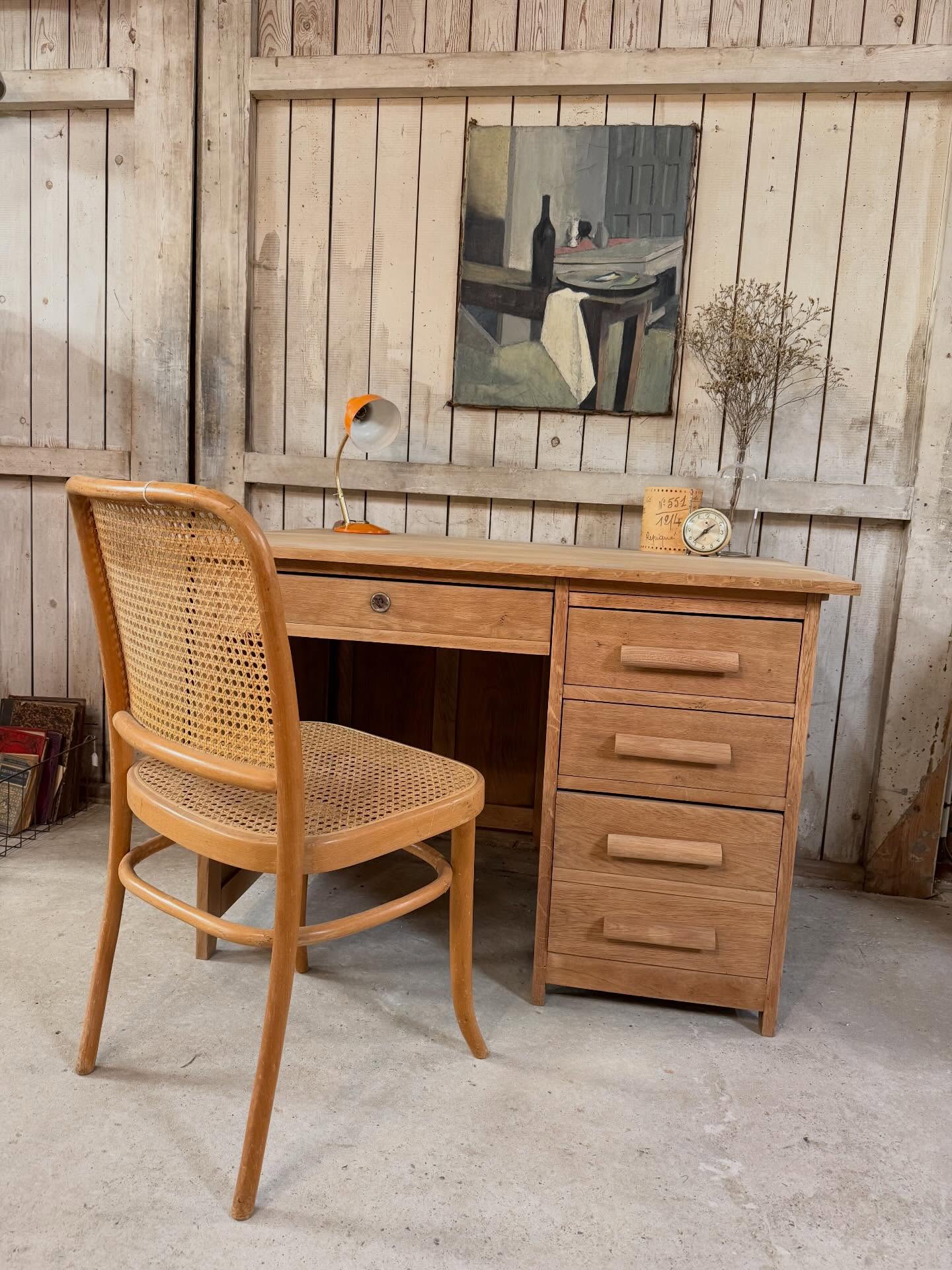 bureau en chêne