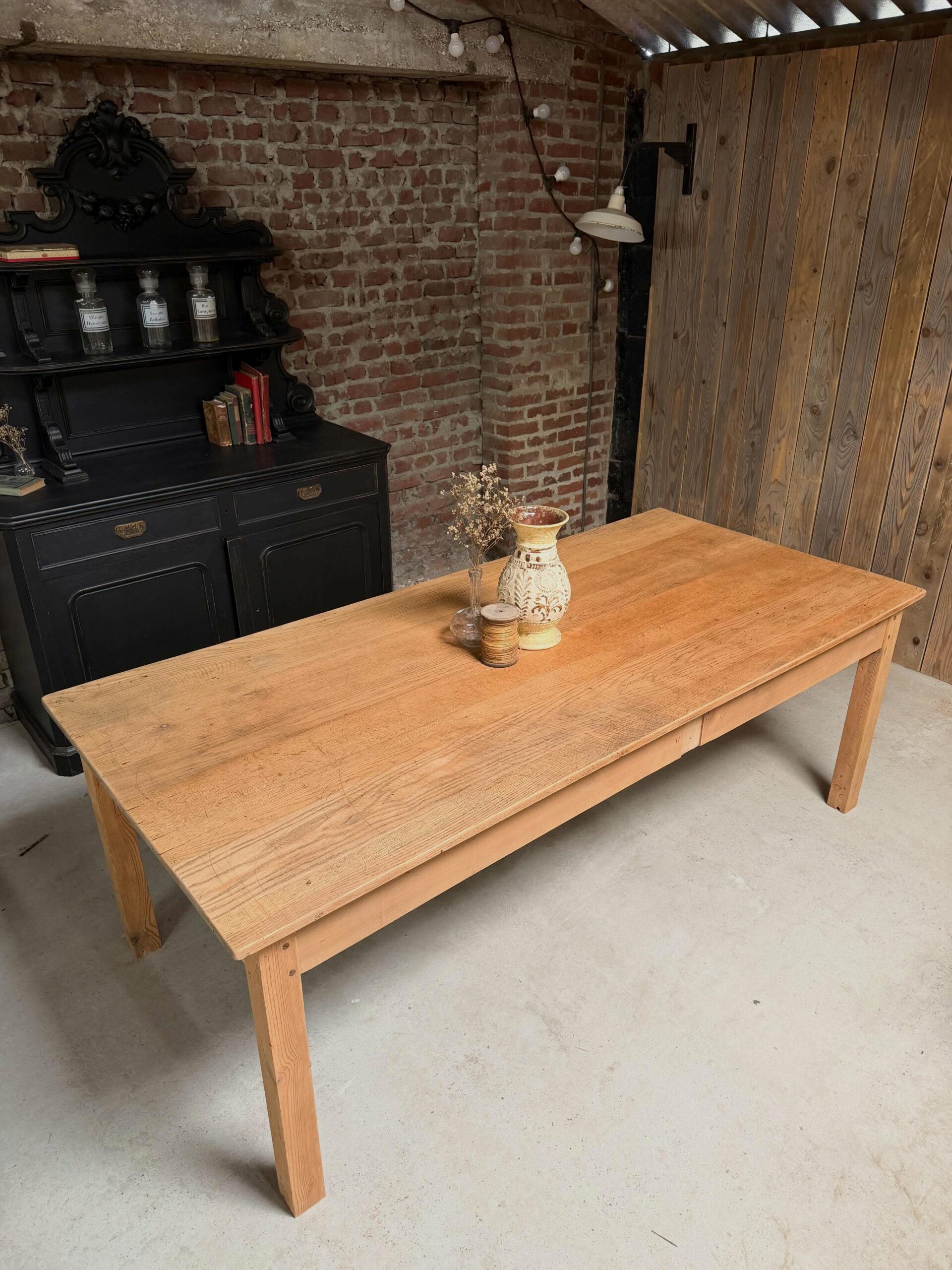 grande table de ferme