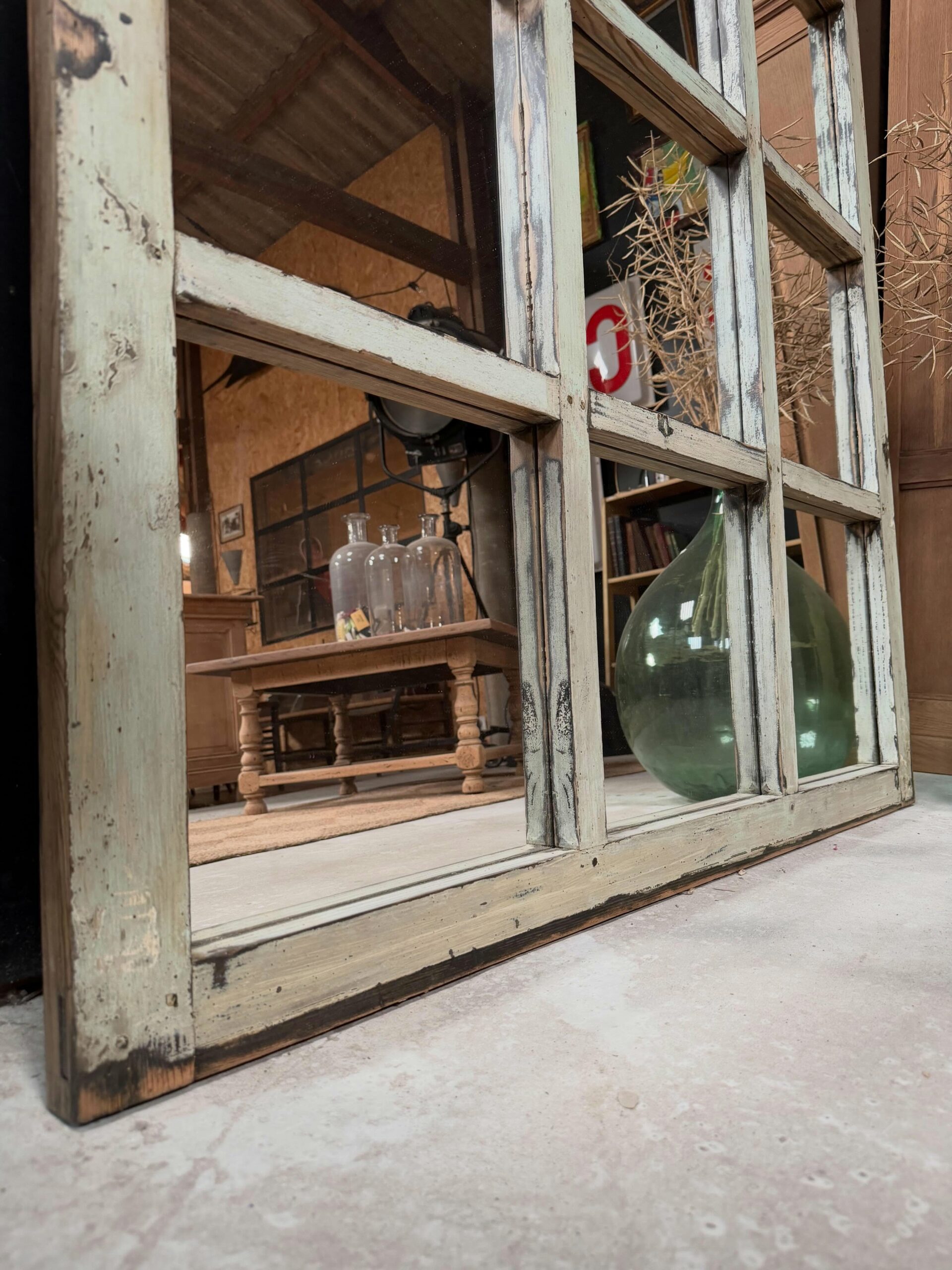 miroir verrière d'atelier