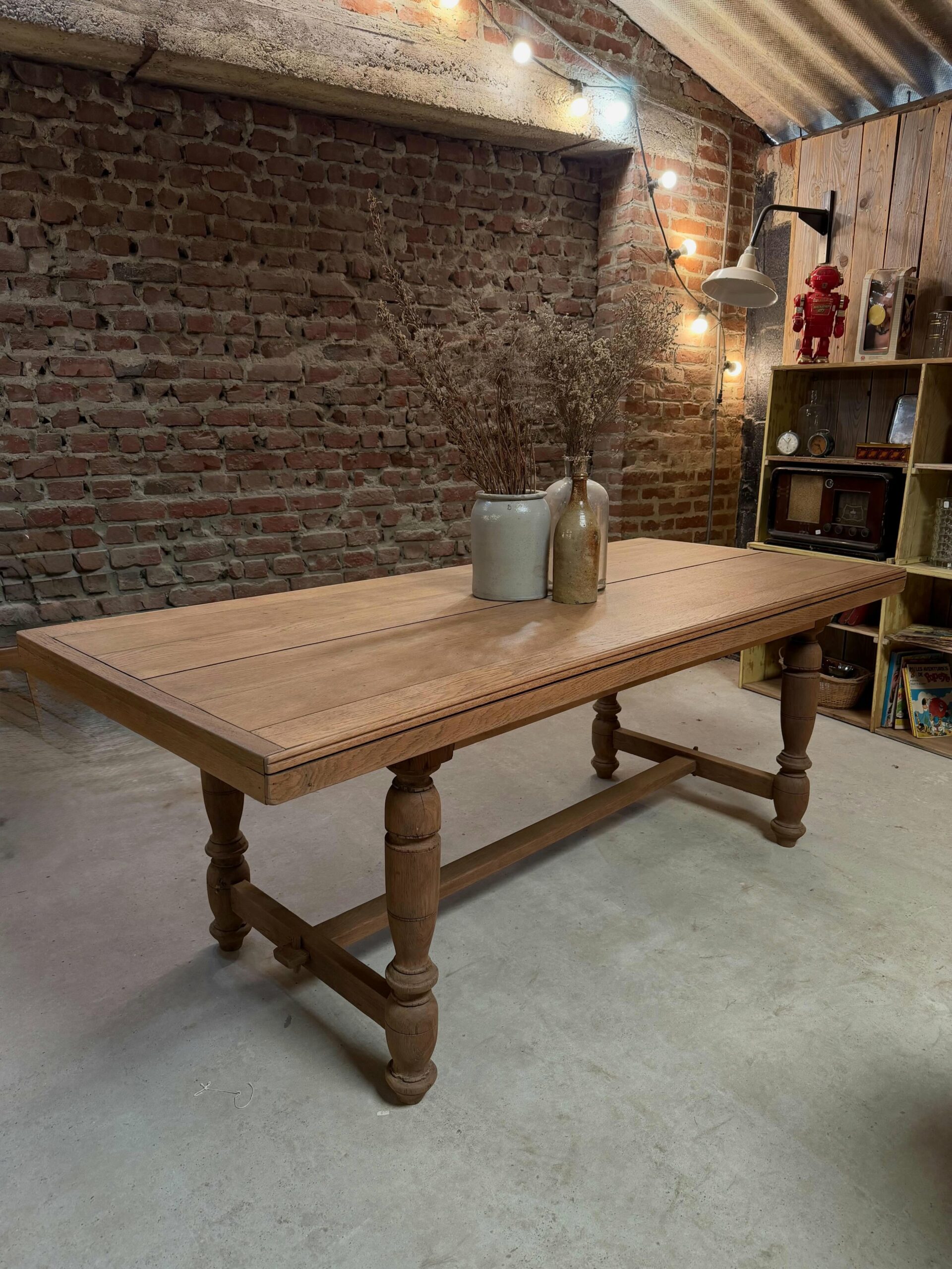 Table de ferme rustique