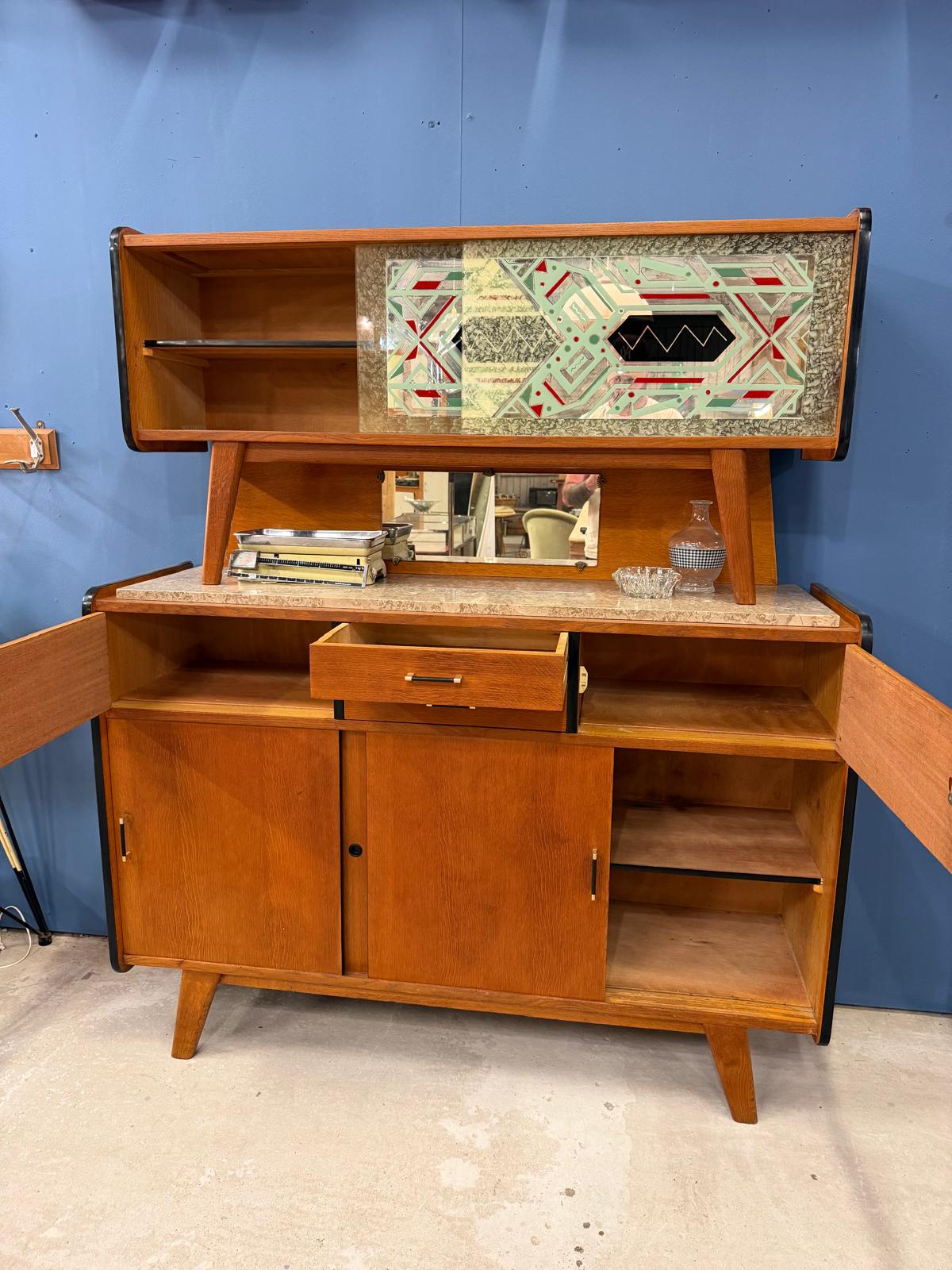 Ancien vaisselier vintage – Image 5