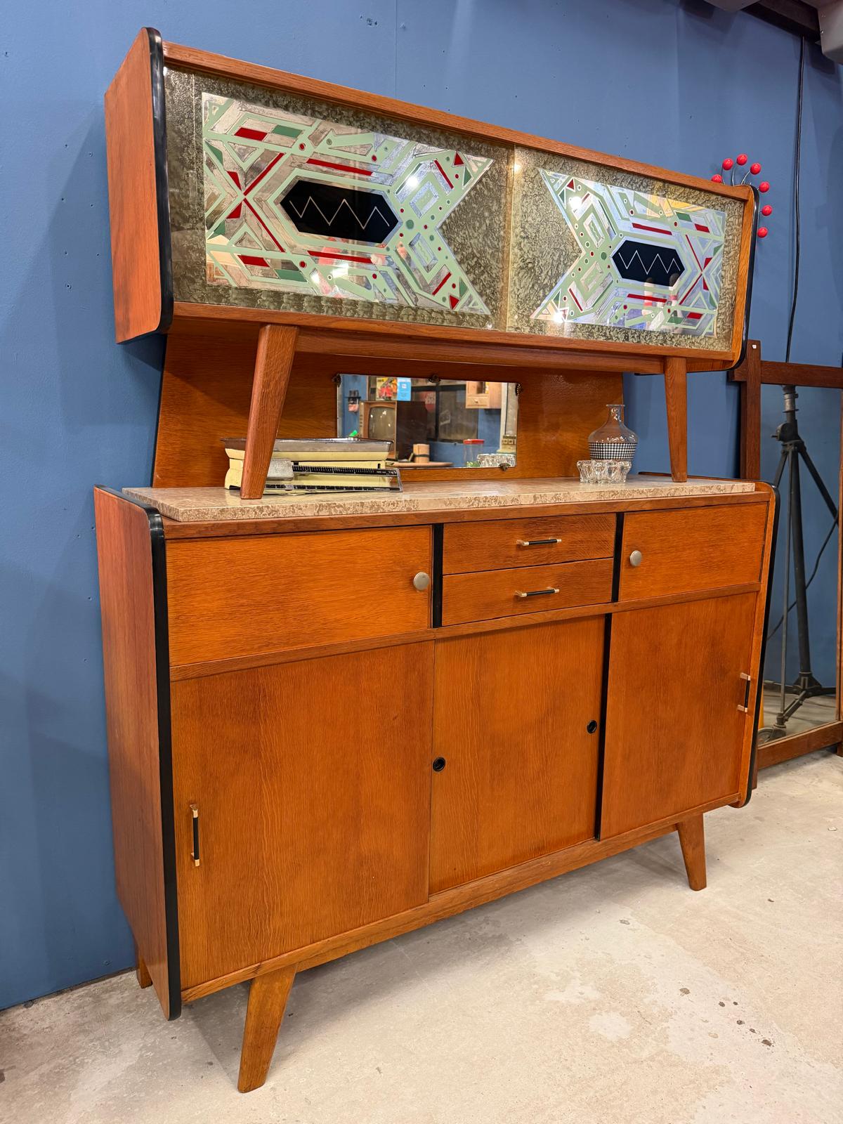 Ancien vaisselier vintage – Image 3
