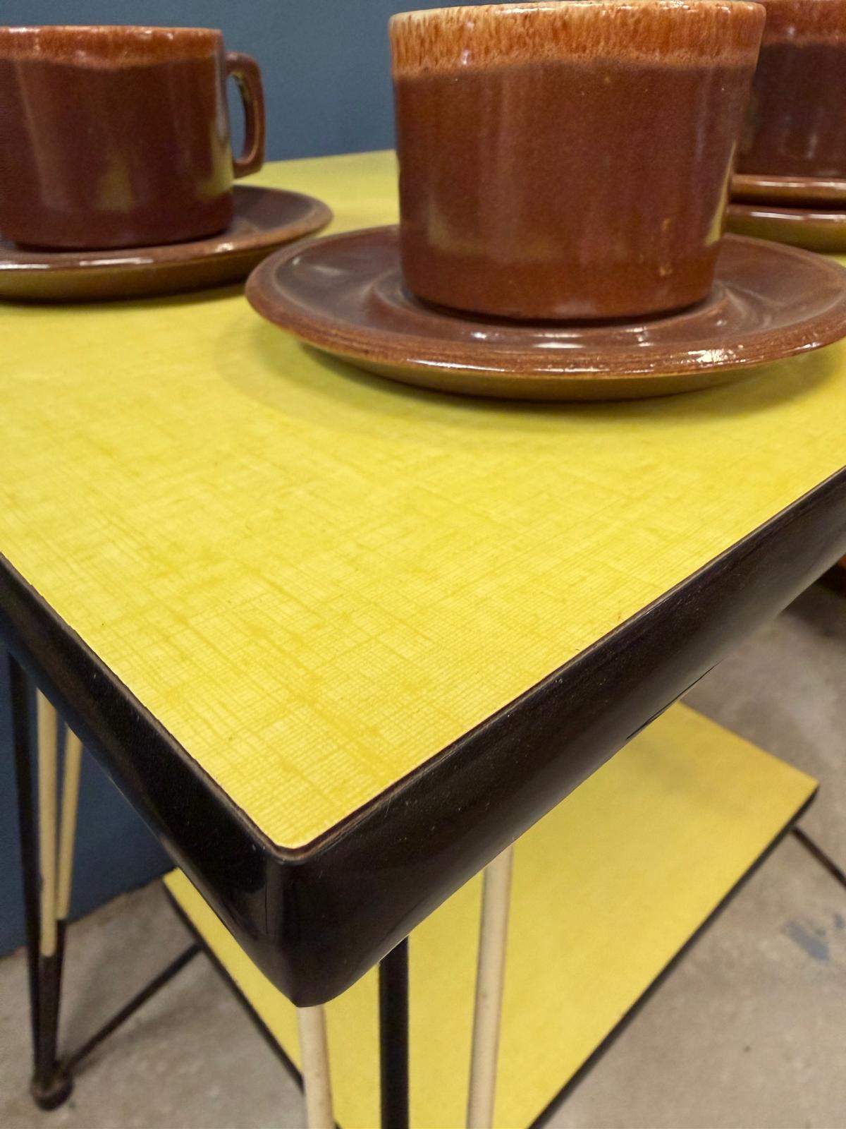 Desserte vintage en formica – Image 6